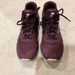 New Balance 574 Sport in Burgundy. Unisex W 9 / M 8